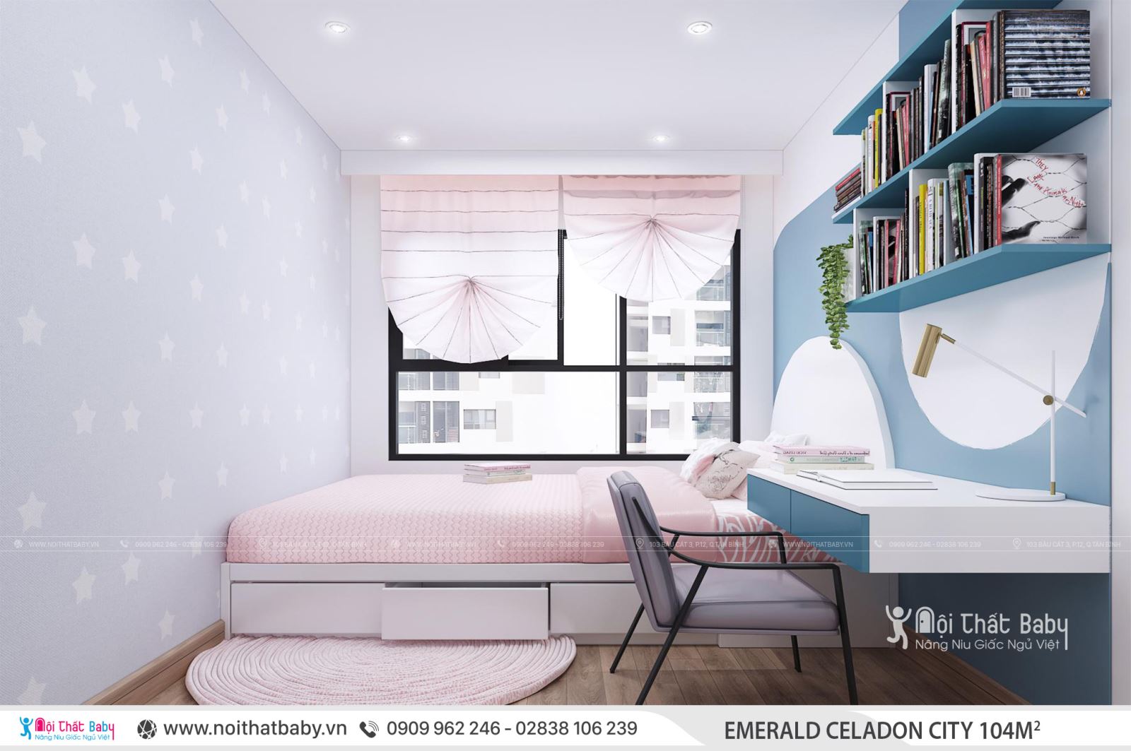 Tổng hợp các mẫu thiết kế nội thất Chung cư Emerald Celadon City